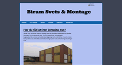 Desktop Screenshot of biramsvets.se